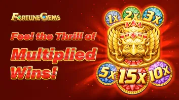 Fortune Gems multiplier feature