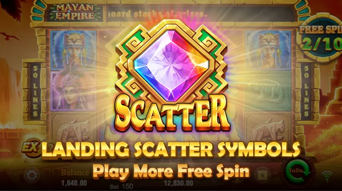 Mayan Empire Game - Free Spin