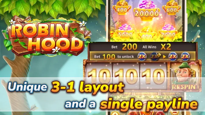 Spin Robin Hood Slot Game 