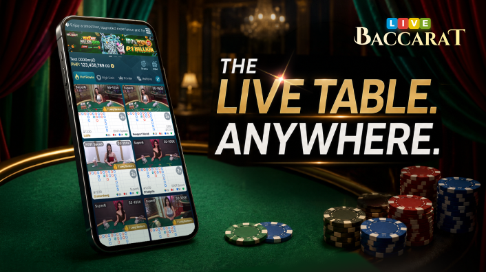 Play Live Baccarat Anywhere on Your Mobile