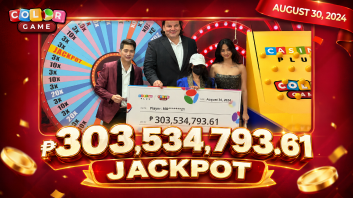 Color Game player wins ₱303 million jackpot