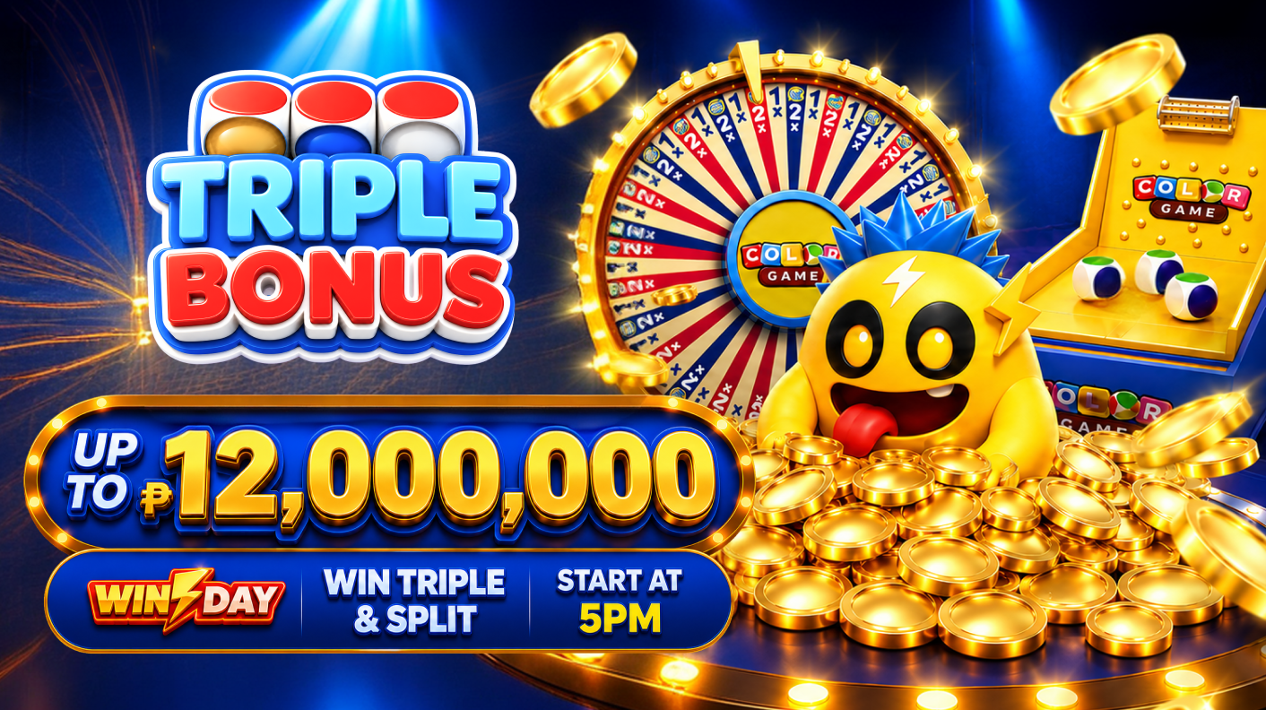 Color Game Triple Bonus with prizes up to ₱12 million