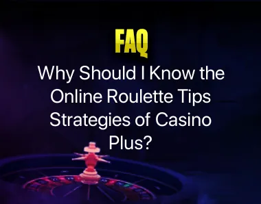 Online Roulette Tips Strategies