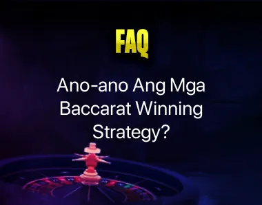 Baccarat Winning Strategy