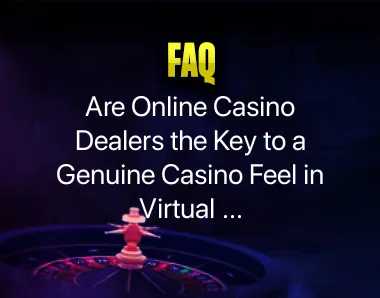 online casino dealer