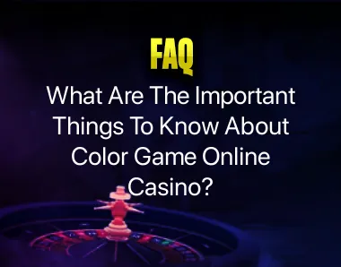 Color Game Online Casino