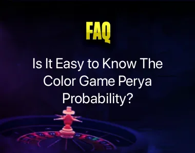 Color Game Perya Probability