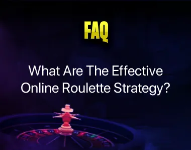 Online Roulette Strategy