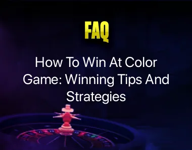 How To Win At Color Game