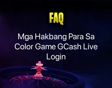 Color Game GCash Live Login