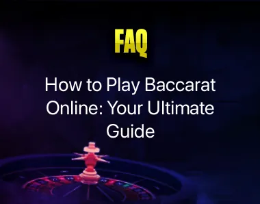 How to play baccarat online