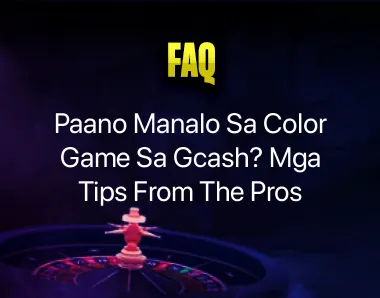 Paano manalo sa color game sa gcash