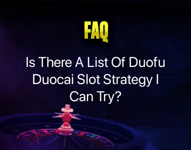 Duofu Duocai Slot Strategy