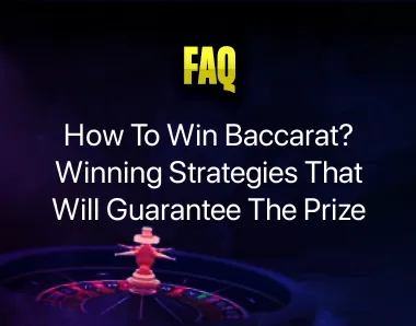 how to win baccarat