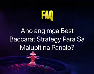 best baccarat strategy