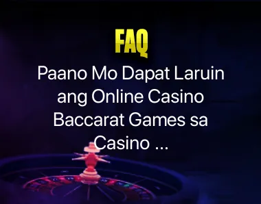 online casino baccarat games