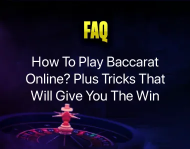 how to play baccarat online