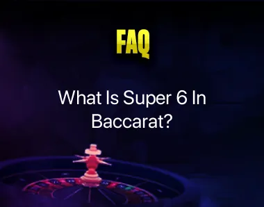 what is super 6 in baccarat