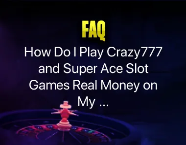 Slot Games Real Money