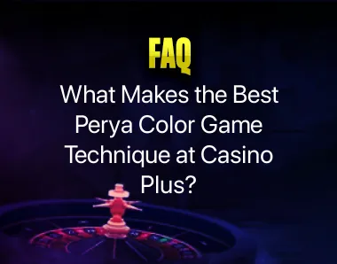 Perya Color Game Technique