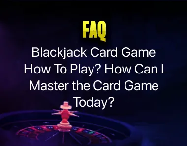 Blackjack Card Game How To Play