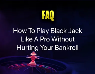 how to play black jack