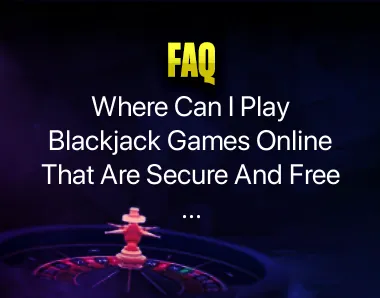 blackjack games online