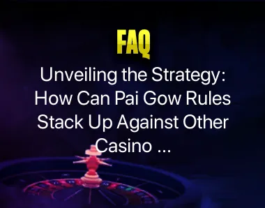 Pai Gow Rules