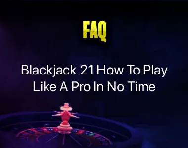 blackjack 21 how to play