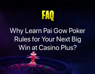 Pai Gow Rules