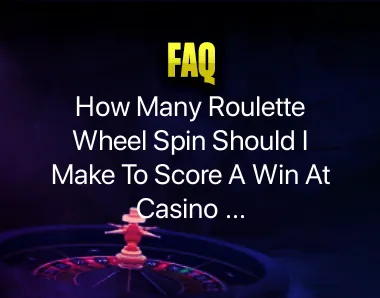 roulette wheel spin