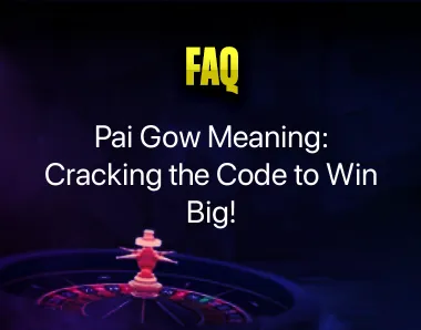 Pai Gow Meaning