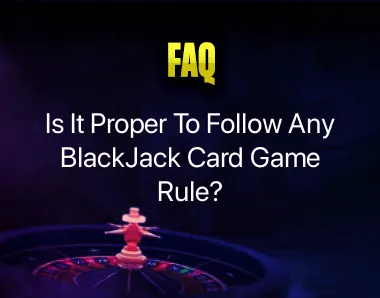 Blackjack Card Game Rule