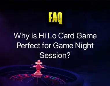 Hi Lo Card Game