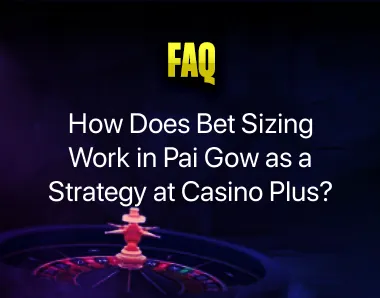 Pai Gow betting strategy