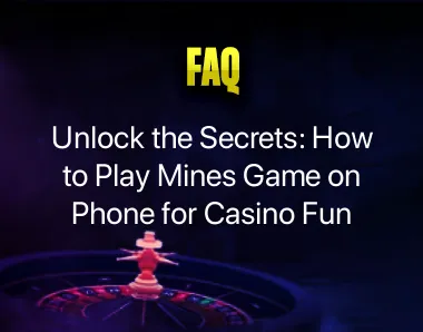 How to Play Mines Game on Phone