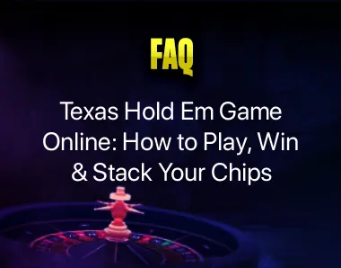 Texas Hold Em Game Online