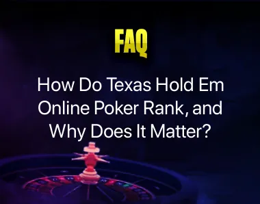 Texas Hold Em Online Poker