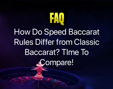 Speed Baccarat Rules