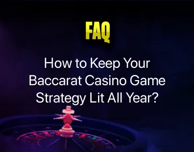 baccarat casino game strategy