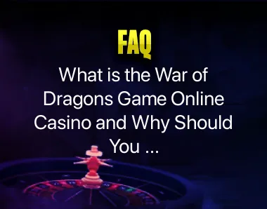 War of Dragons Game Online Casino