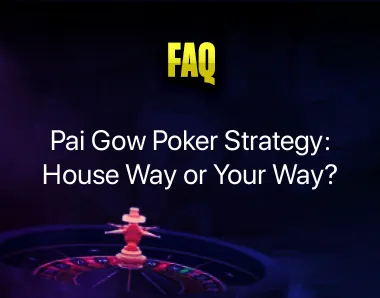 pai gow poker strategy