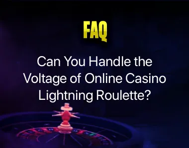 Online Casino Lightning Roulette