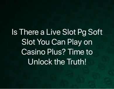 Live Slot Pg Soft Live Slot Pg Soft