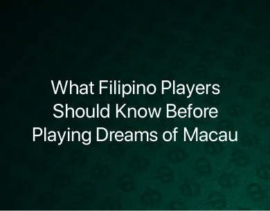 Dreams of Macau Dreams of Macau