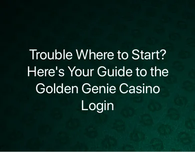 Golden Genie Casino Login
