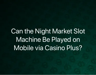 Night Market Slot Machine Night Market Slot Machine