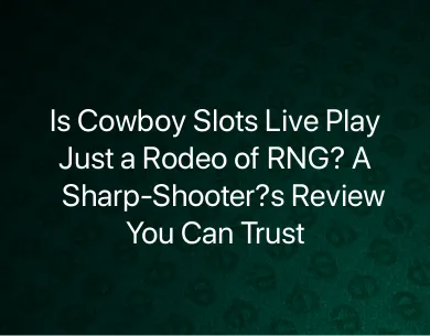 Cowboy Slots Live Play Cowboy Slots Live Play