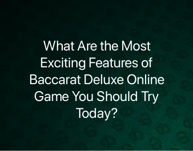 Baccarat Deluxe Online Game Baccarat Deluxe Online Game