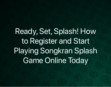 Songkran Splash Game Online Songkran Splash Game Online